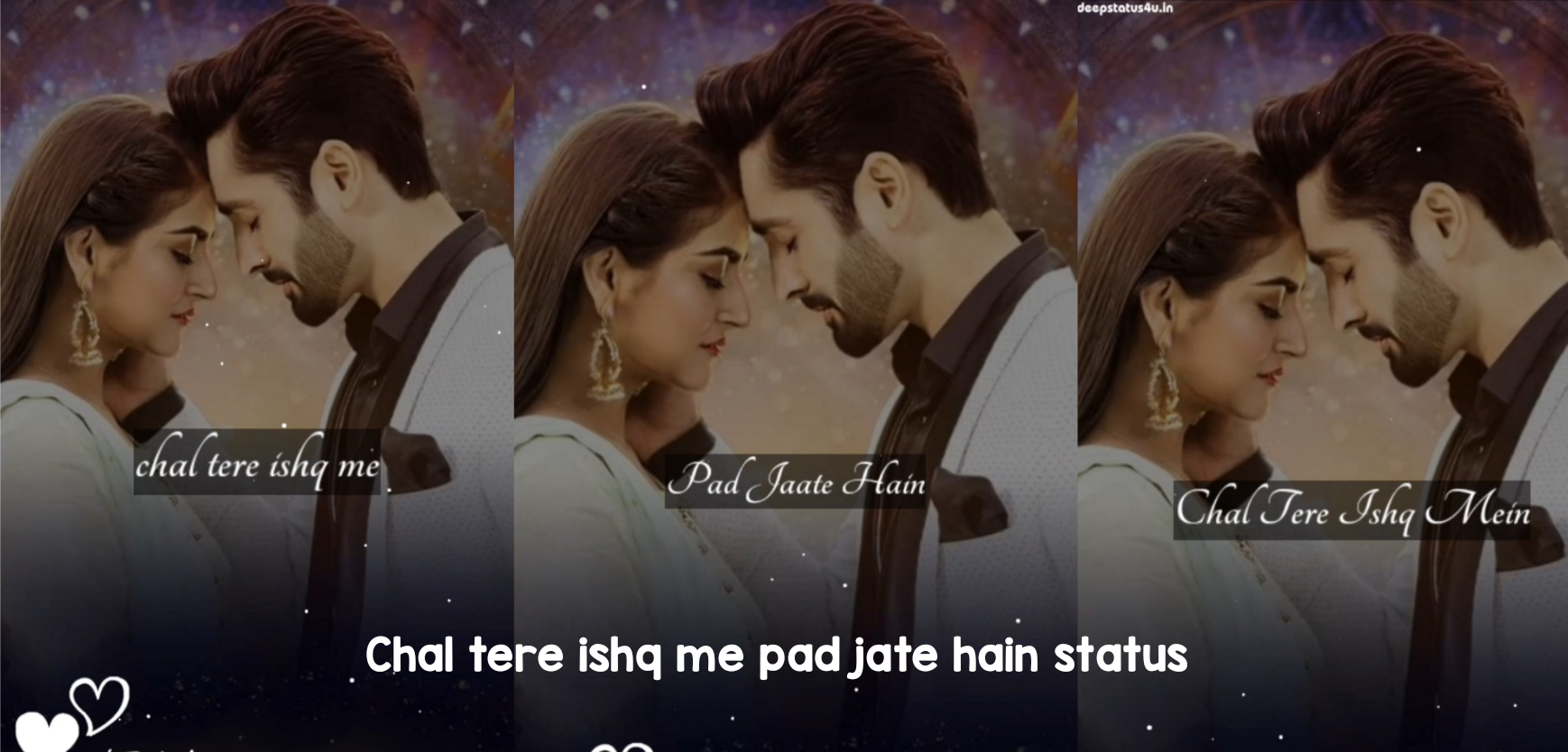 Chal tere Ishq mein par jate hai Gada 2 song status❤️😌❤️