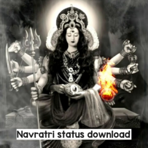 navratri status download 